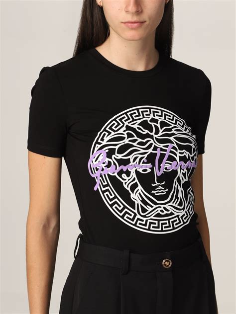 t shirt versace amazon|Versace tee shirts women.